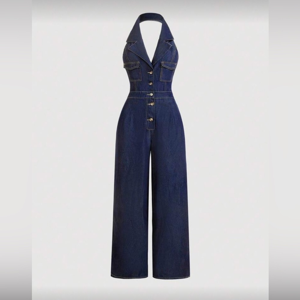 Denim Jumpsuit
